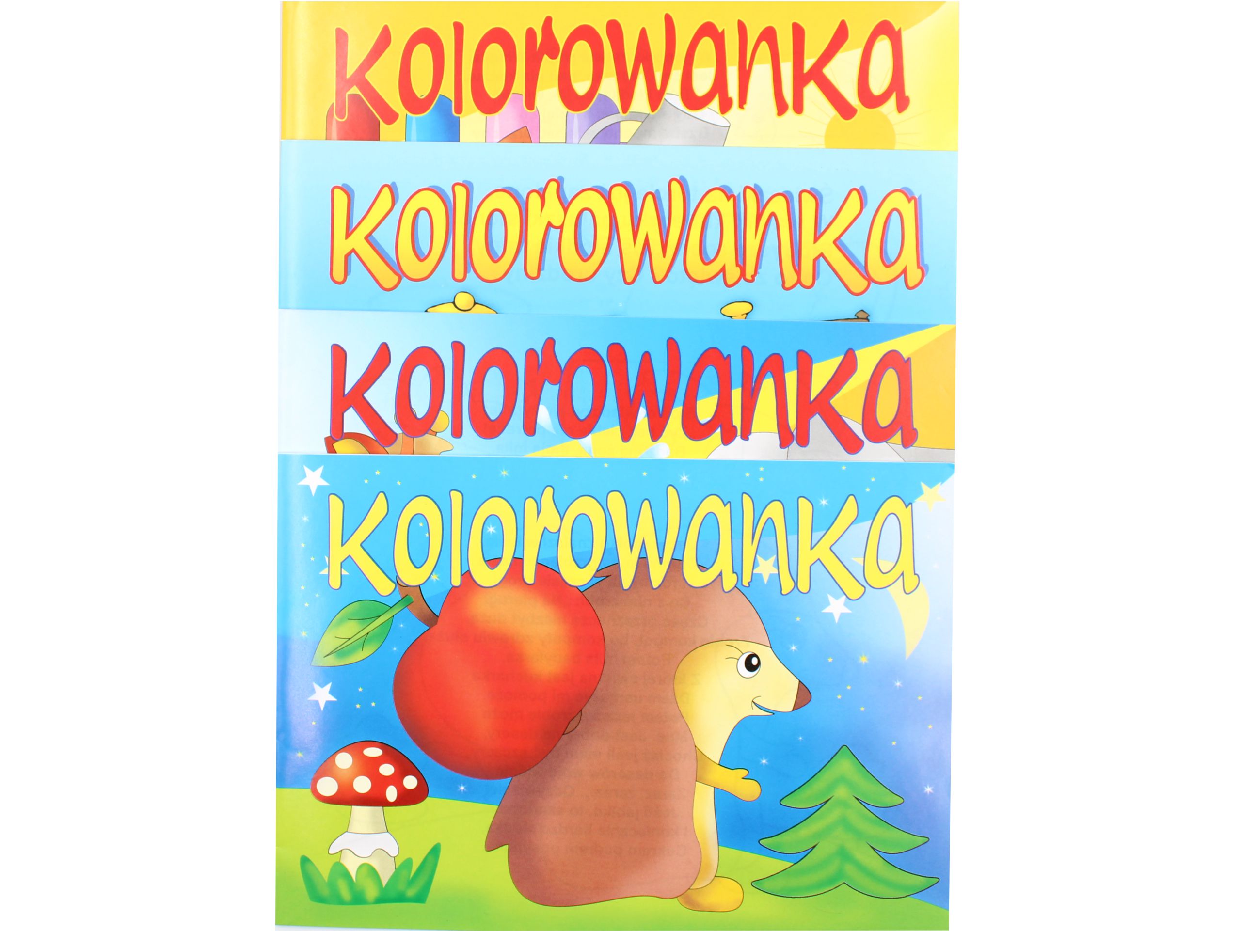 

Kolorowanka dla dzieci Kreska A5