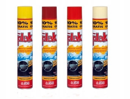 

Atas Plak do konserwacji części plastikowych 600ml