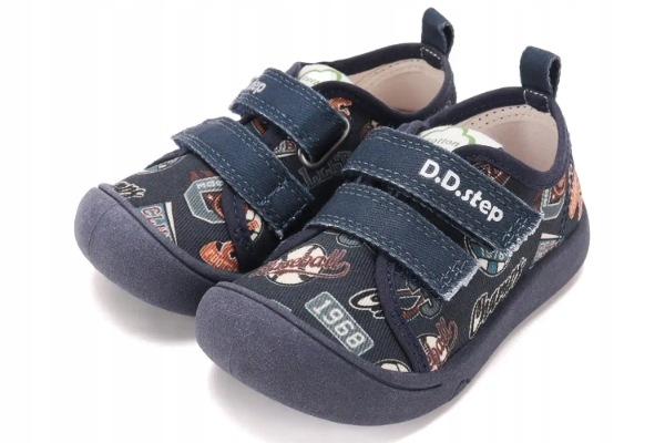 Buty Dziecięce do Przedszkola dla Chłopca Trampki na Rzepy DDStep 23