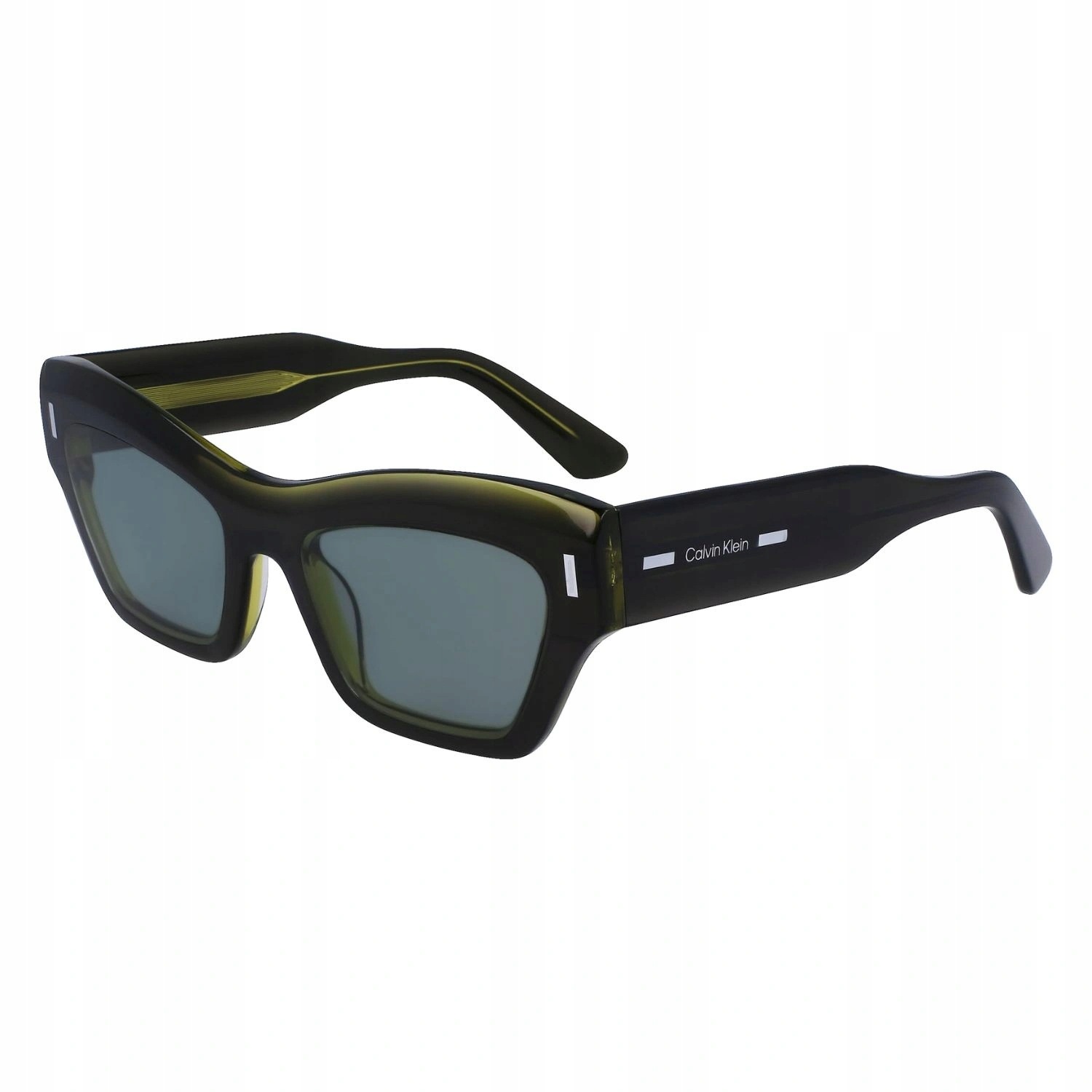 Sluneční brýle Calvin Klein CK23503S Olive butterfly