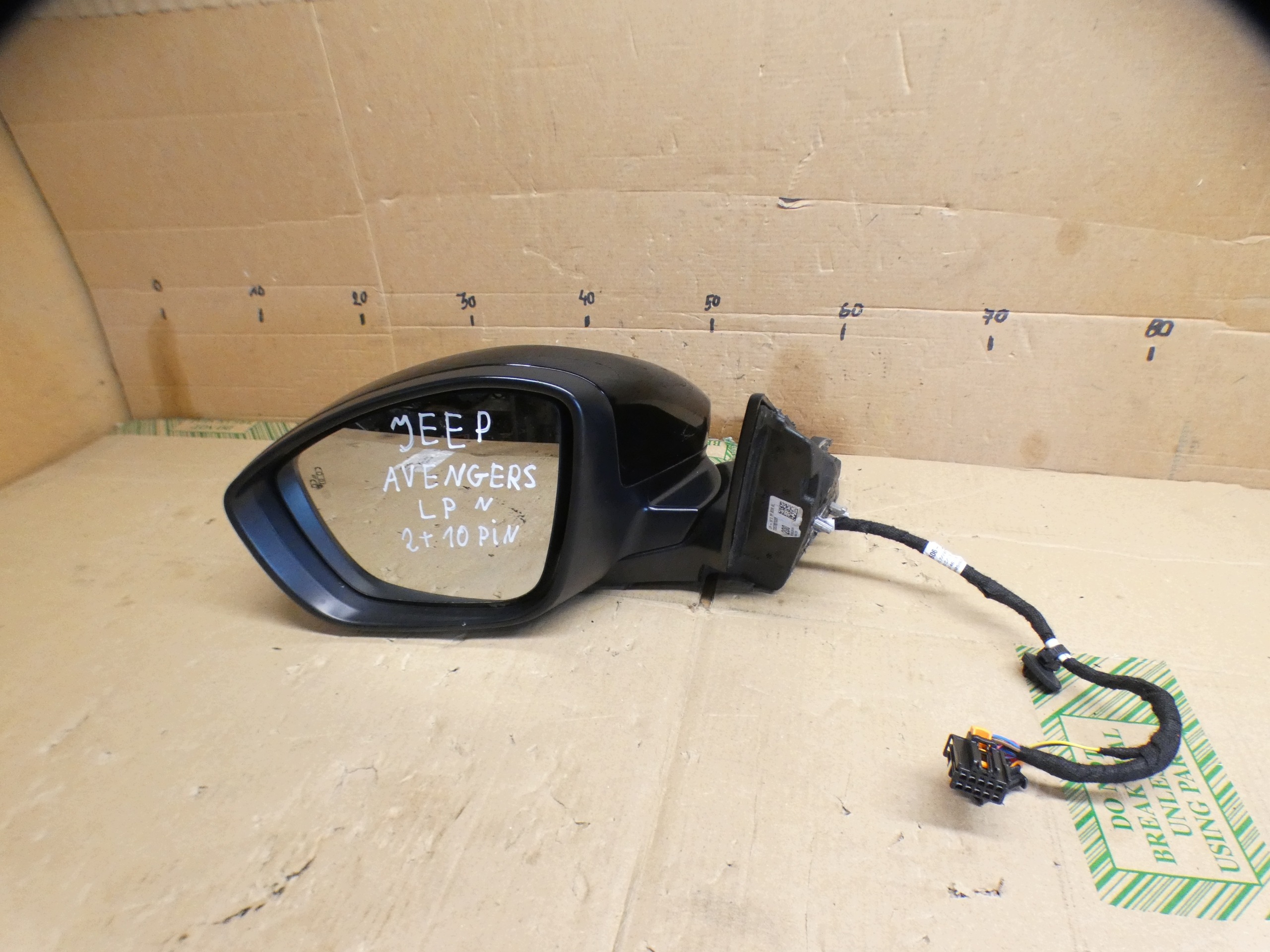 mirror left JEEP AVENGER 2025 ROK 12 PIN ASYSTENT driver´s