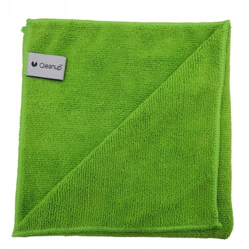 Levně Utěrka z mikrovlákna (mikrofáze) York v balení po 10 ks Zelená