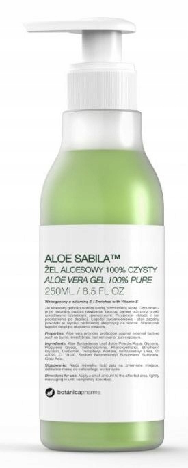 

Botanicapharma Żel Aloesowy 100% Czysty 250ml