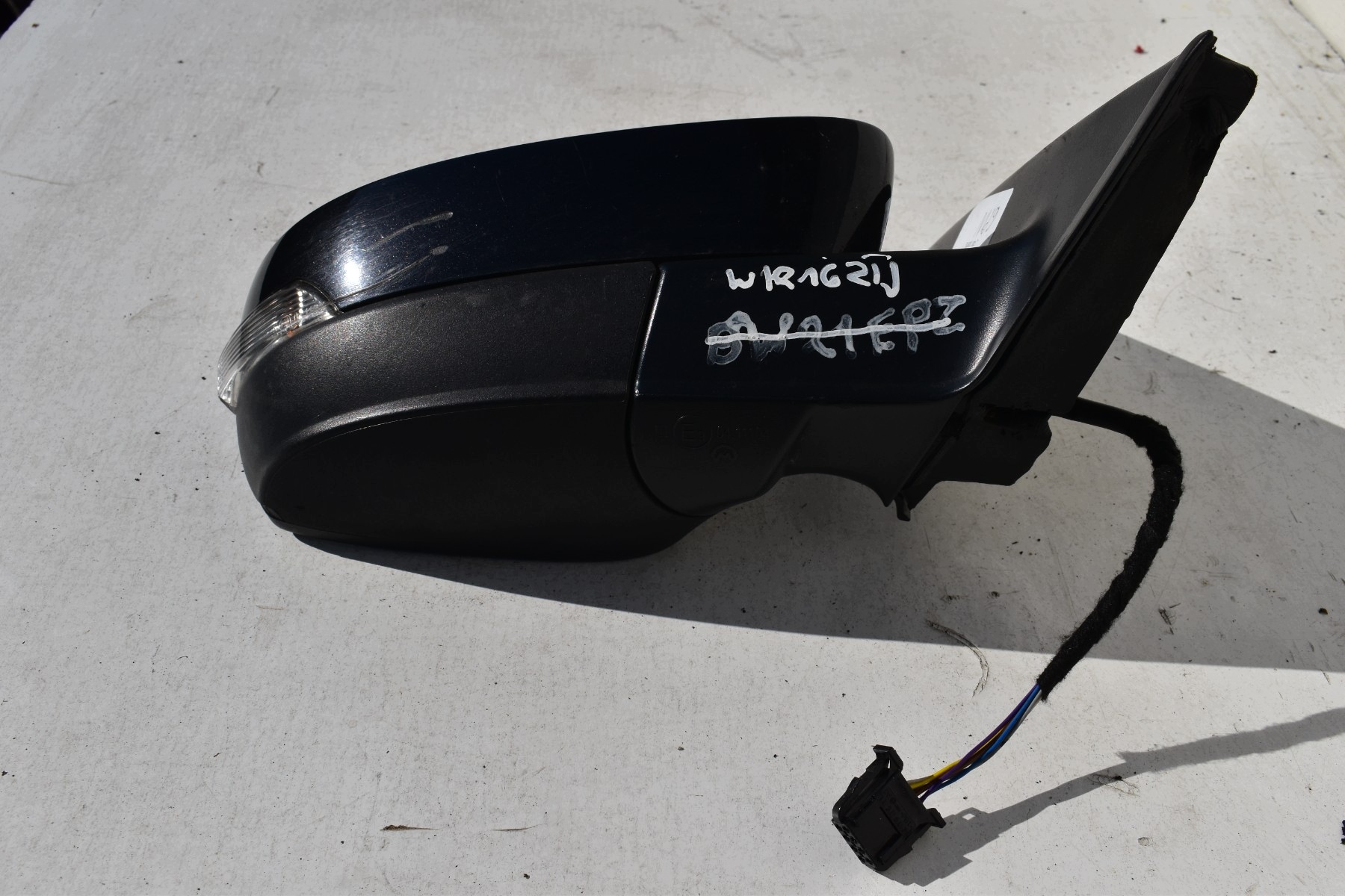 mirror right 6PIN SKODA FABIA III 2014-2018 0411104 UK