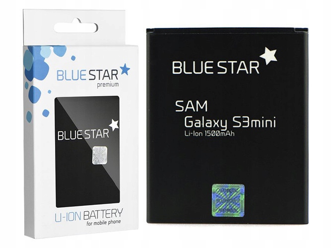

Sam Galaxy S3 Mini I8190 Bateria 1500MAH Blue Star