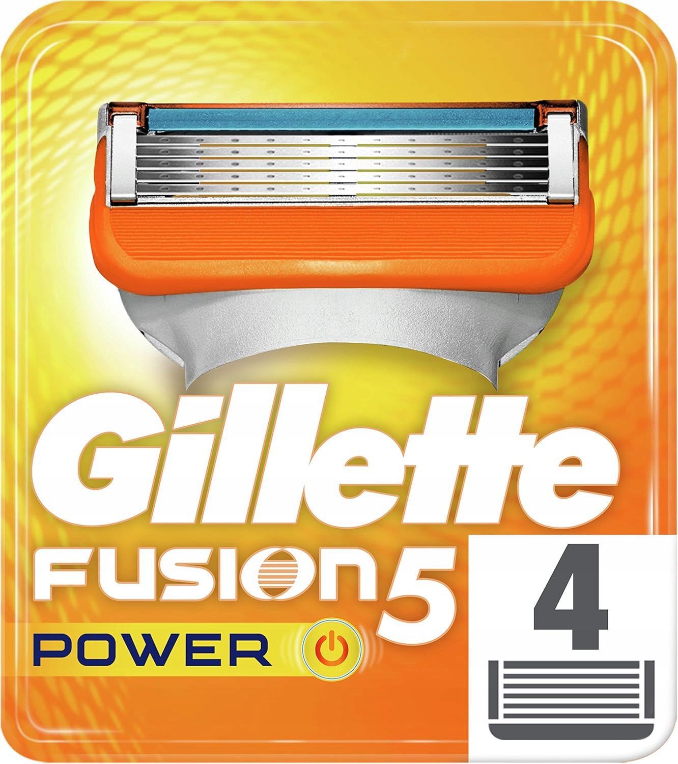 Gillette Fusion Power Náplň 4 Kusy
