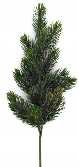 

Sztuczna gałązka Świerk jodła kaukaska Choina 46cm