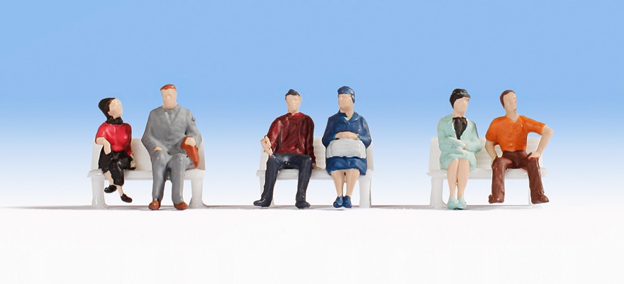 Noch 18130 , sedící cestující, Ho stupnice