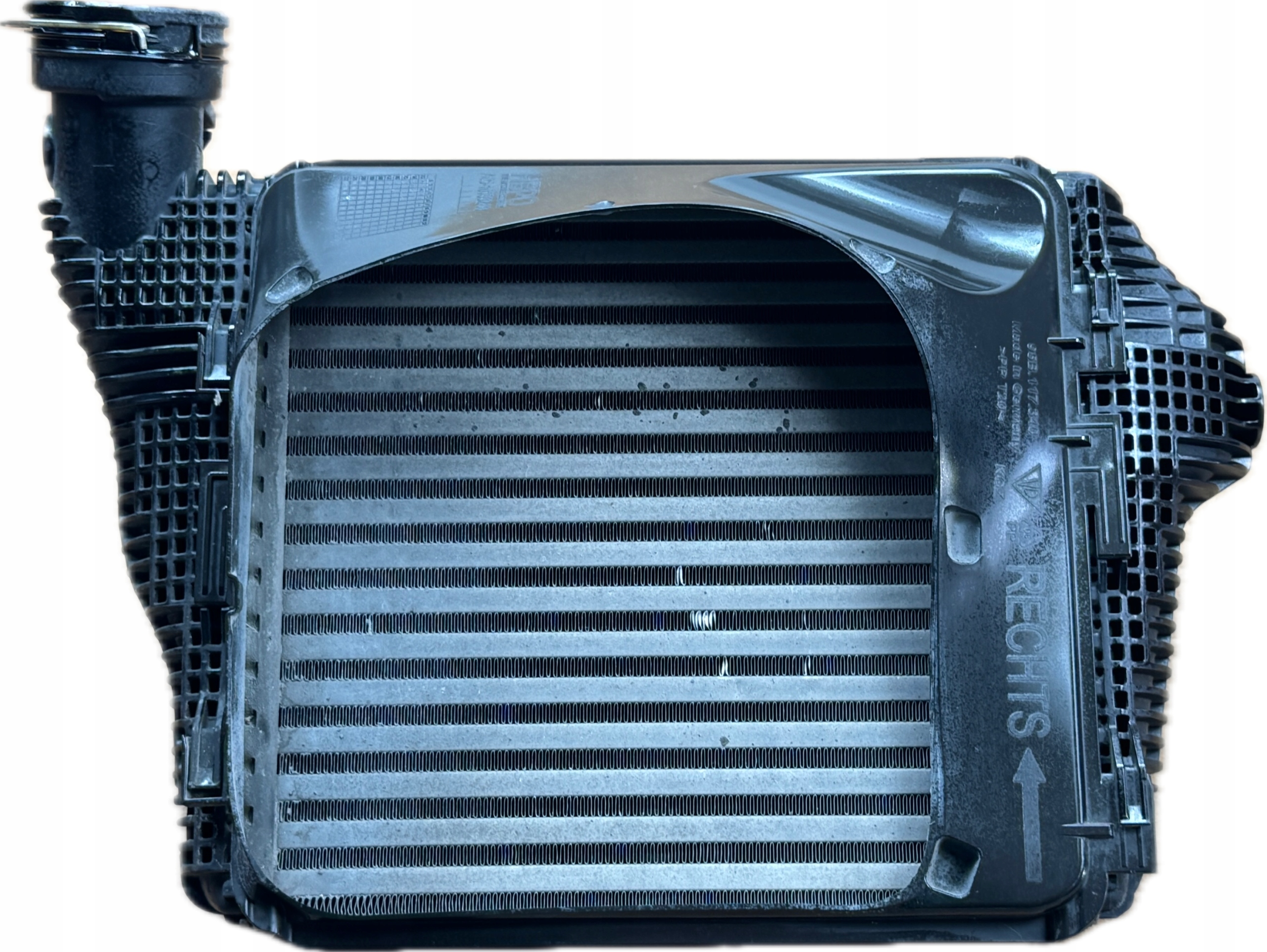 PORSCHE MACAN S 15 3.0 right intercooler radiator air 9545804A