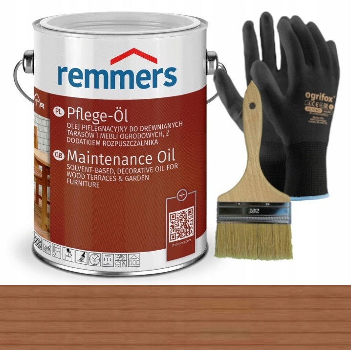 

Remmers Pflege-Ol Olej do tarasu Bangkirai 2,5L