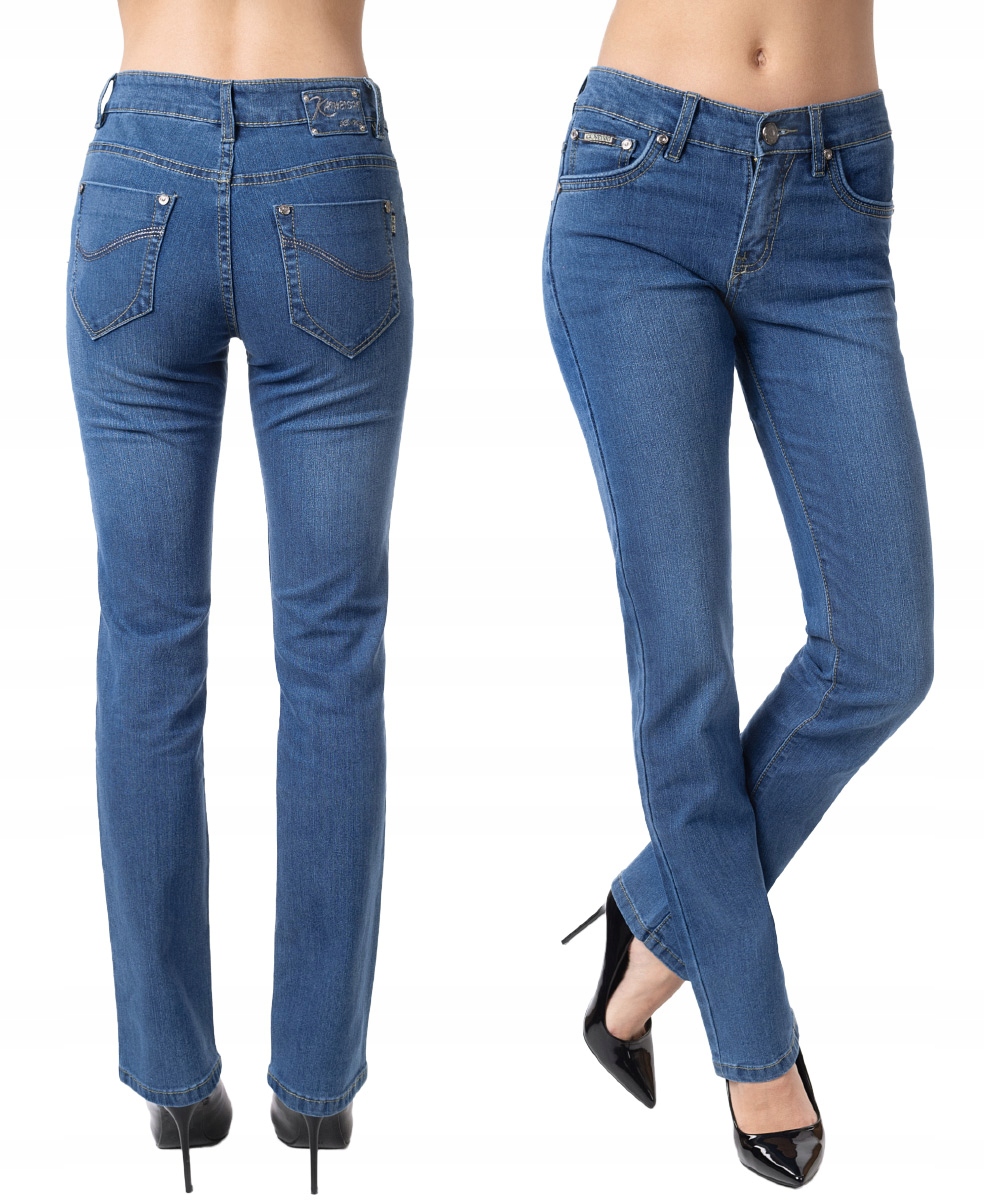 

Spodnie Damskie Jeans Niebieskie Strecz Kws 84 cm