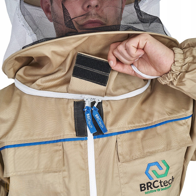 Bluza pszczelarska z kapeluszem, wer. STANDARD, rozmiar XXL, bluza BRCtech Producent BRCtech
