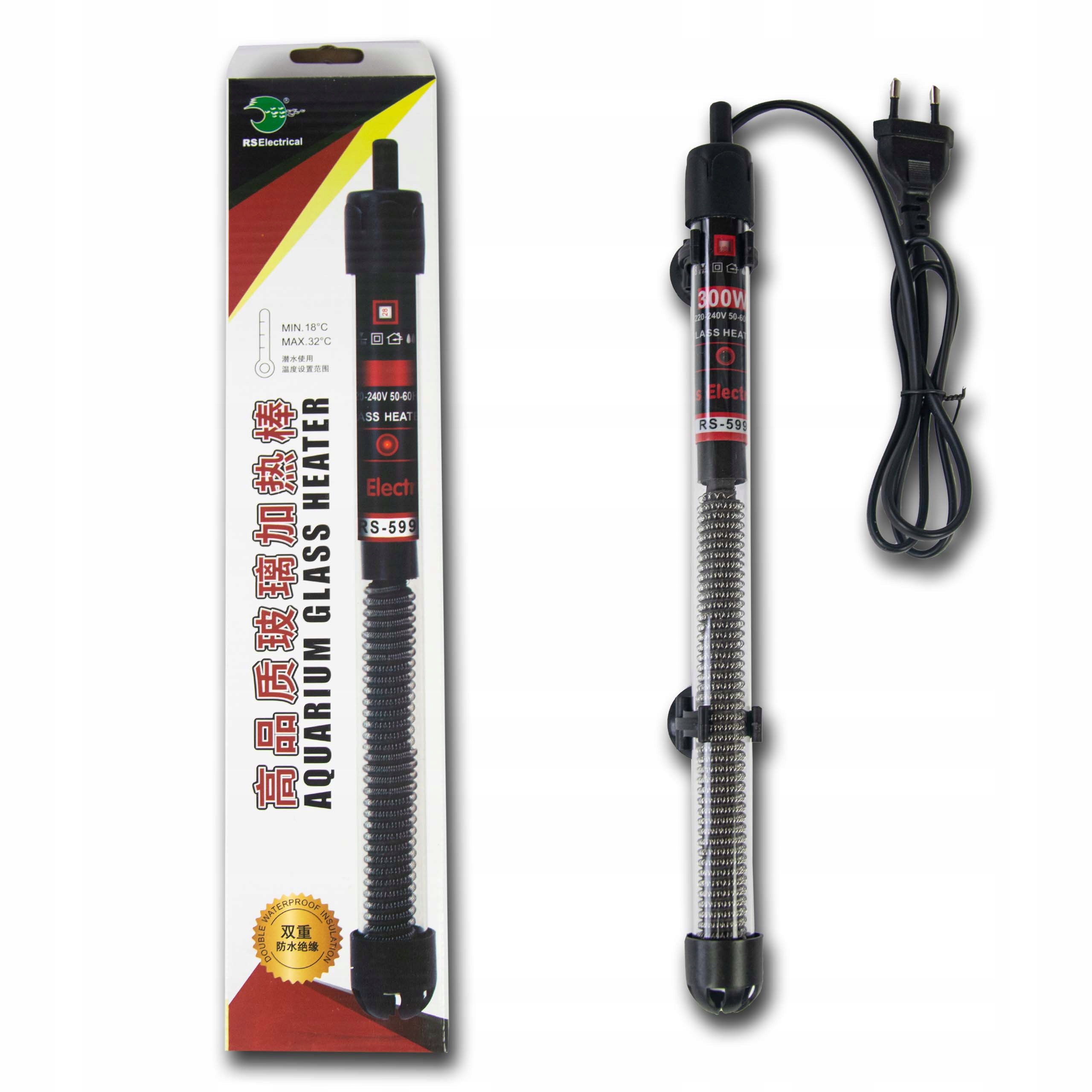 

Grzałka Z Termostatem Do Akwarium 300W Rs