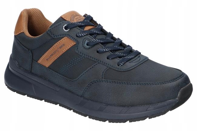 American Club RH142 Adidasy Pevné Polobotky Pánské Boty Navy 44