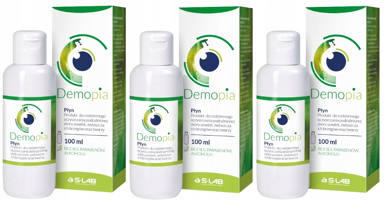 S-Lab Demopia tekutina celkem 300 ml Znečištění Regenerace víček