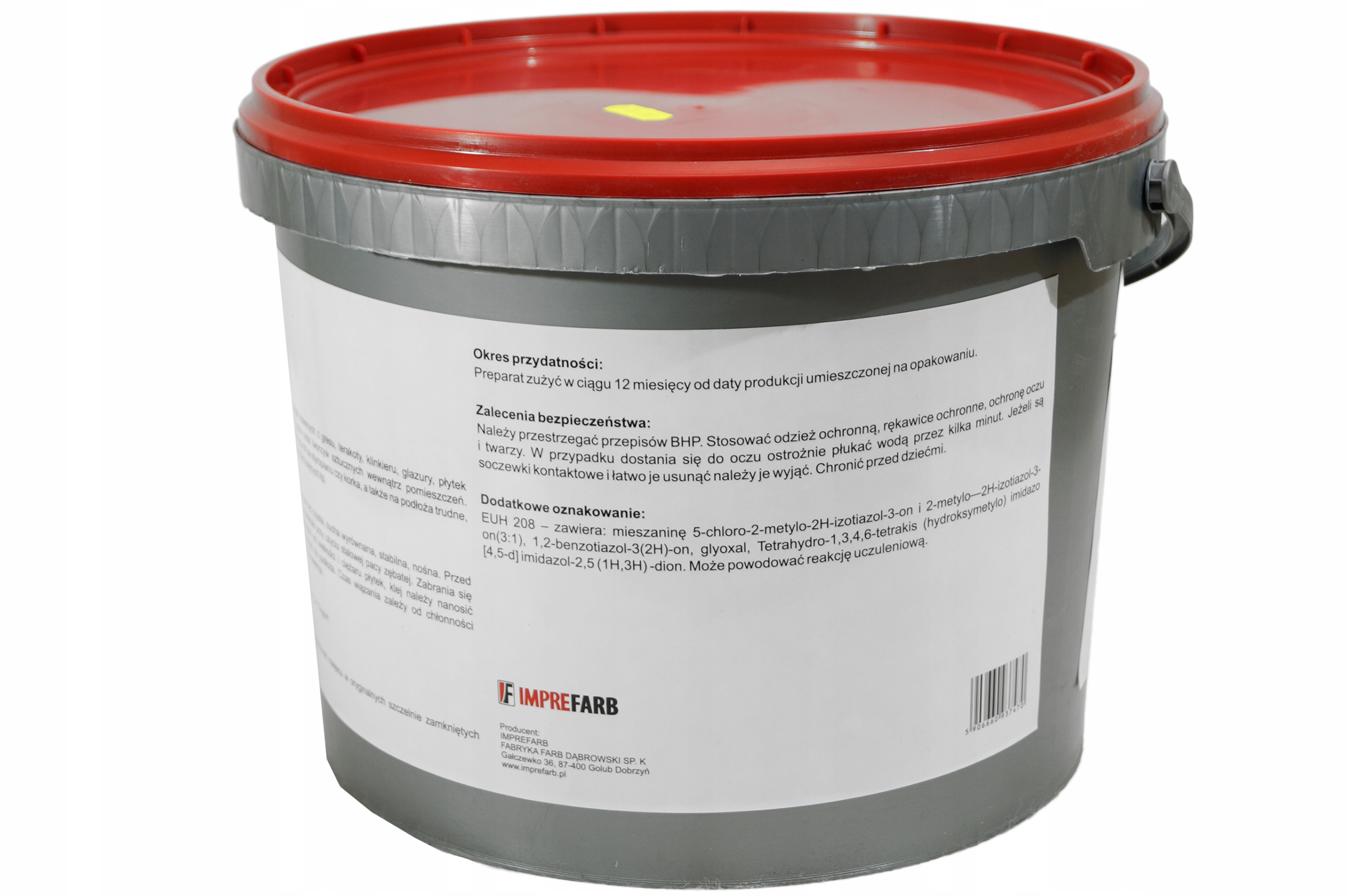 KLEJ DO PŁYTEK DEKORACYJNYCH GIPSOWYCH 15KG IMPREFARB Marka inny