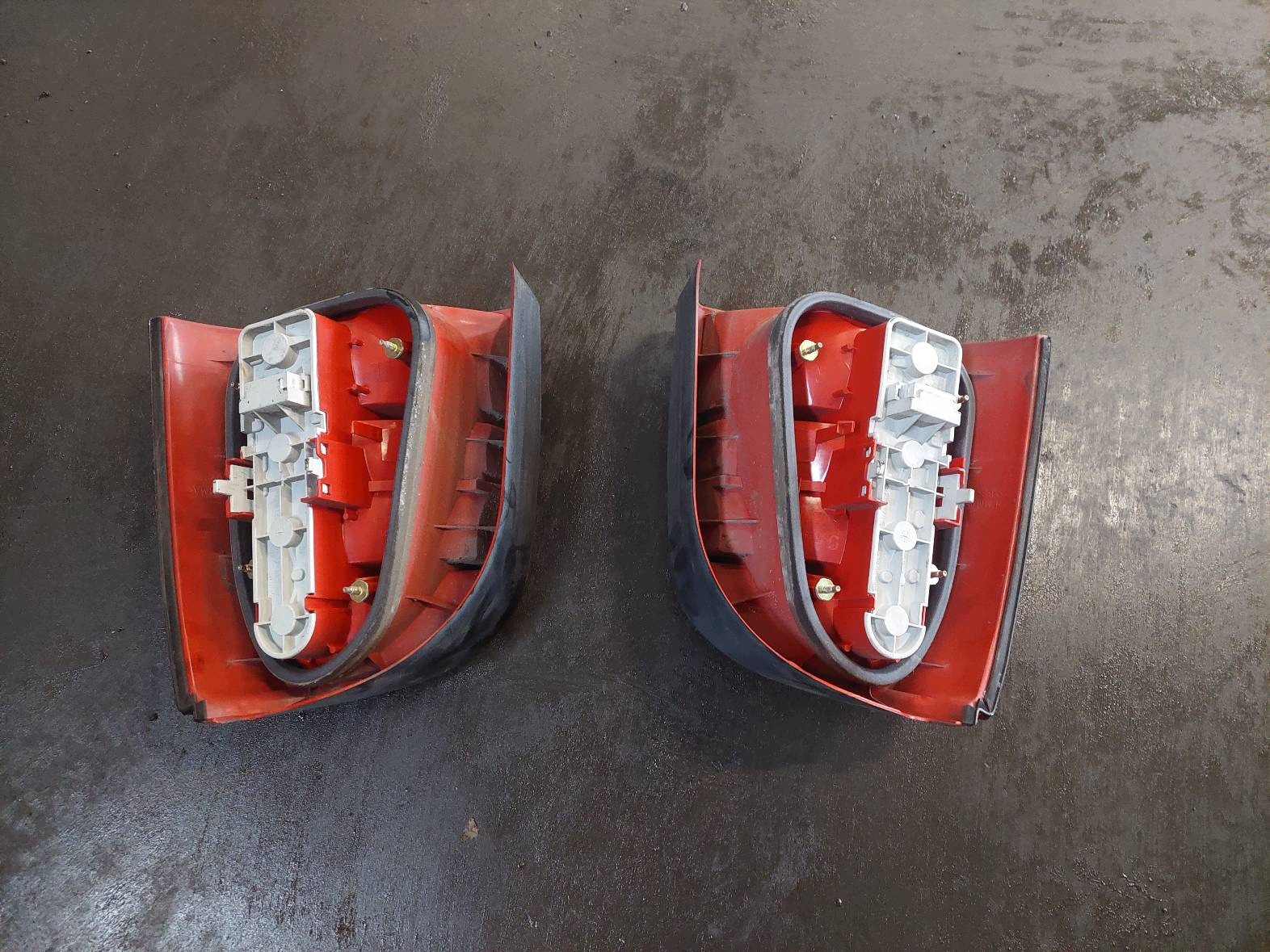 complete rear part AUDI A4 B5 LZ6U trunk door boot bumper rear part lights