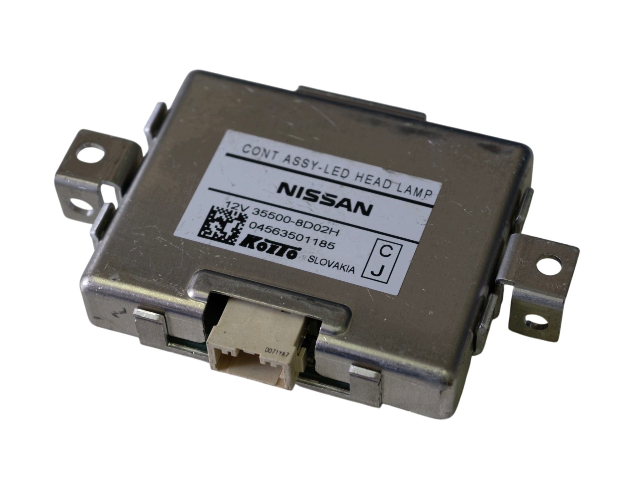 NISSAN QASHQAI III J12 module control unit lights LED original 35500-8D02H