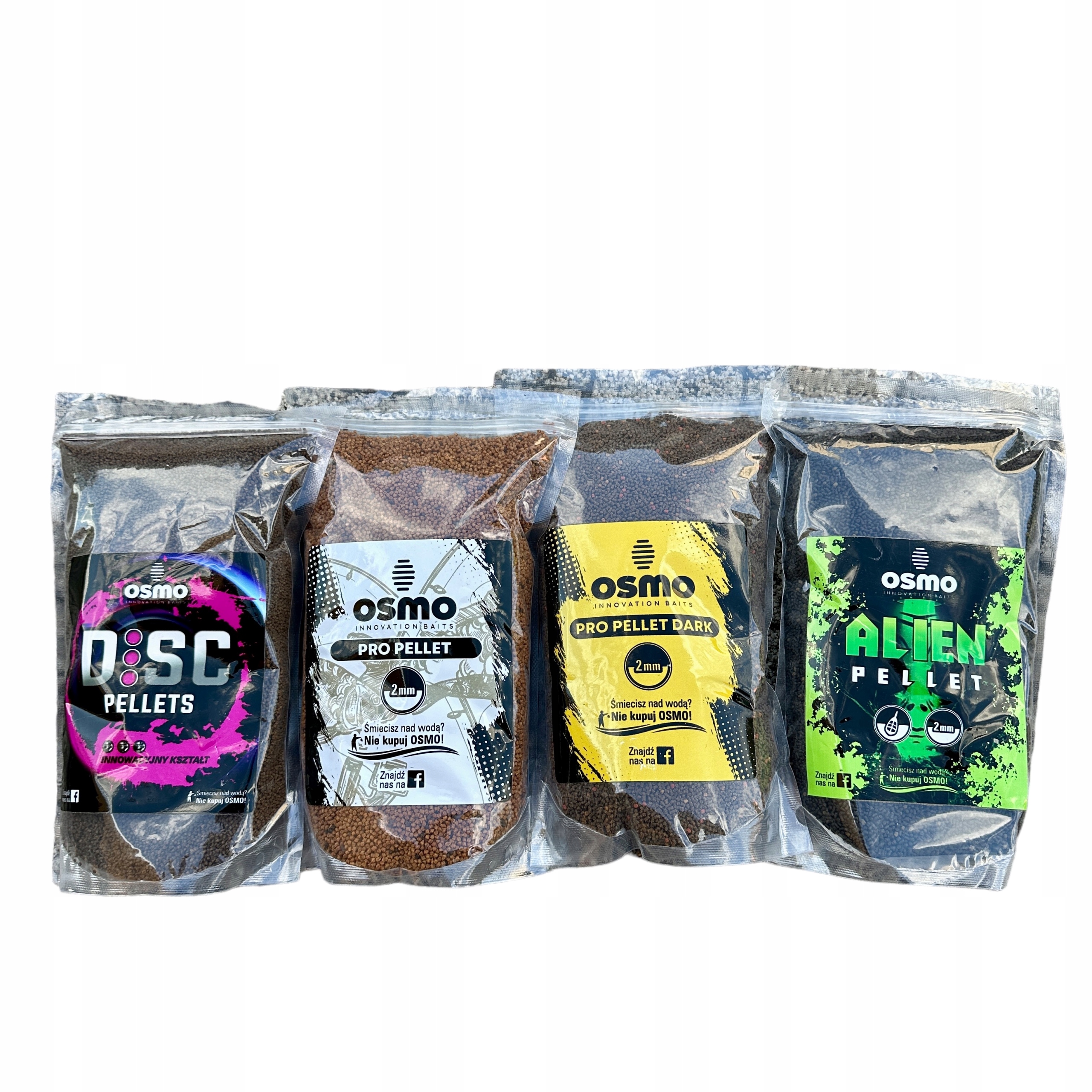 Pellet Method Feeder Osmo Disc Alien Dark Bronze 4szt.