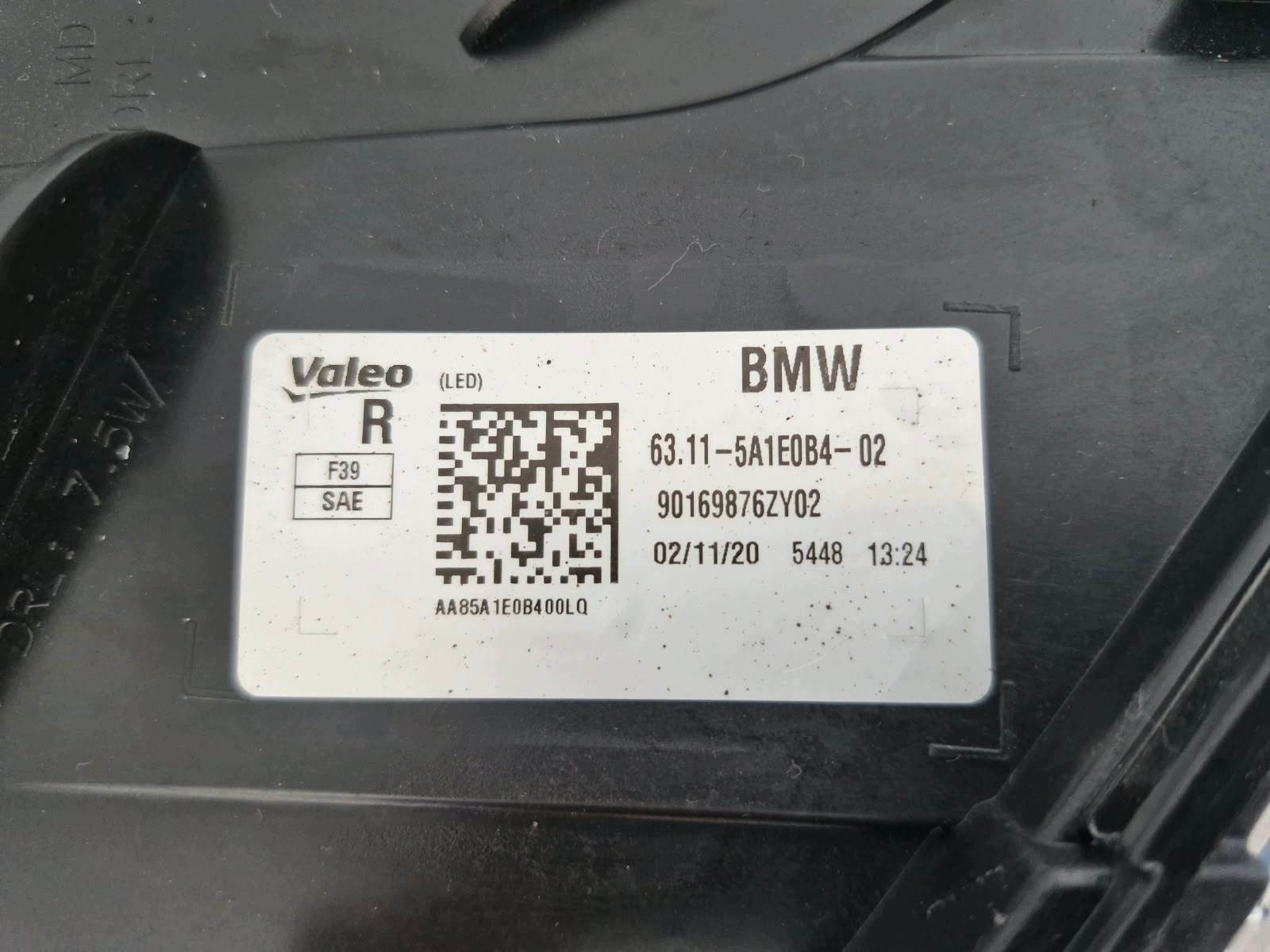 light right BMW X2 F39 FULL LED USA