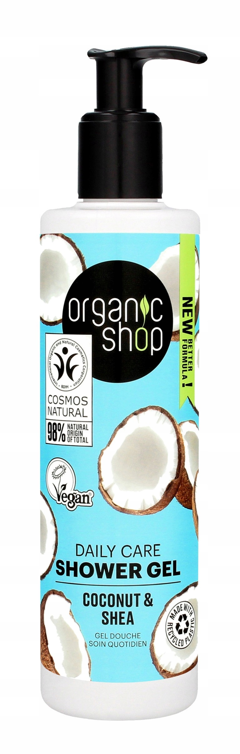 ORGANIC SHOP VEGÁN Gél p/sprcha Kokos&Shea