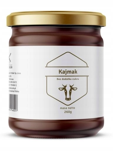 Levně Kajmak bez přidaného cukru Tekutý karamel erythritol 260 g Polder
