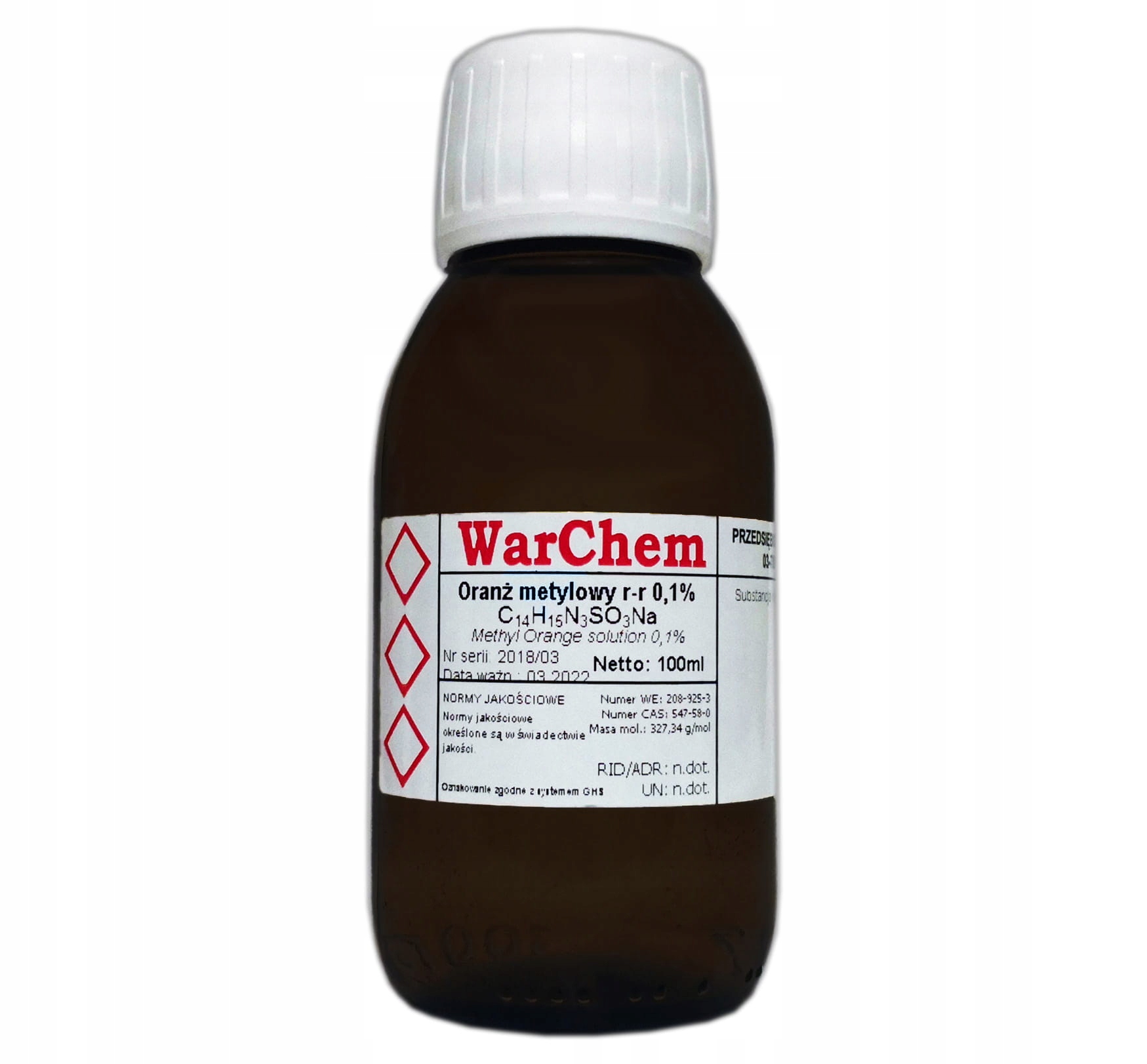 

Oranż Metylowy 100ml Warchem [50094]