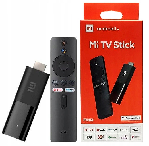 Xiaomi Mi TV Stick Smart odtwarzacz multimedialny Full HD Android TV
