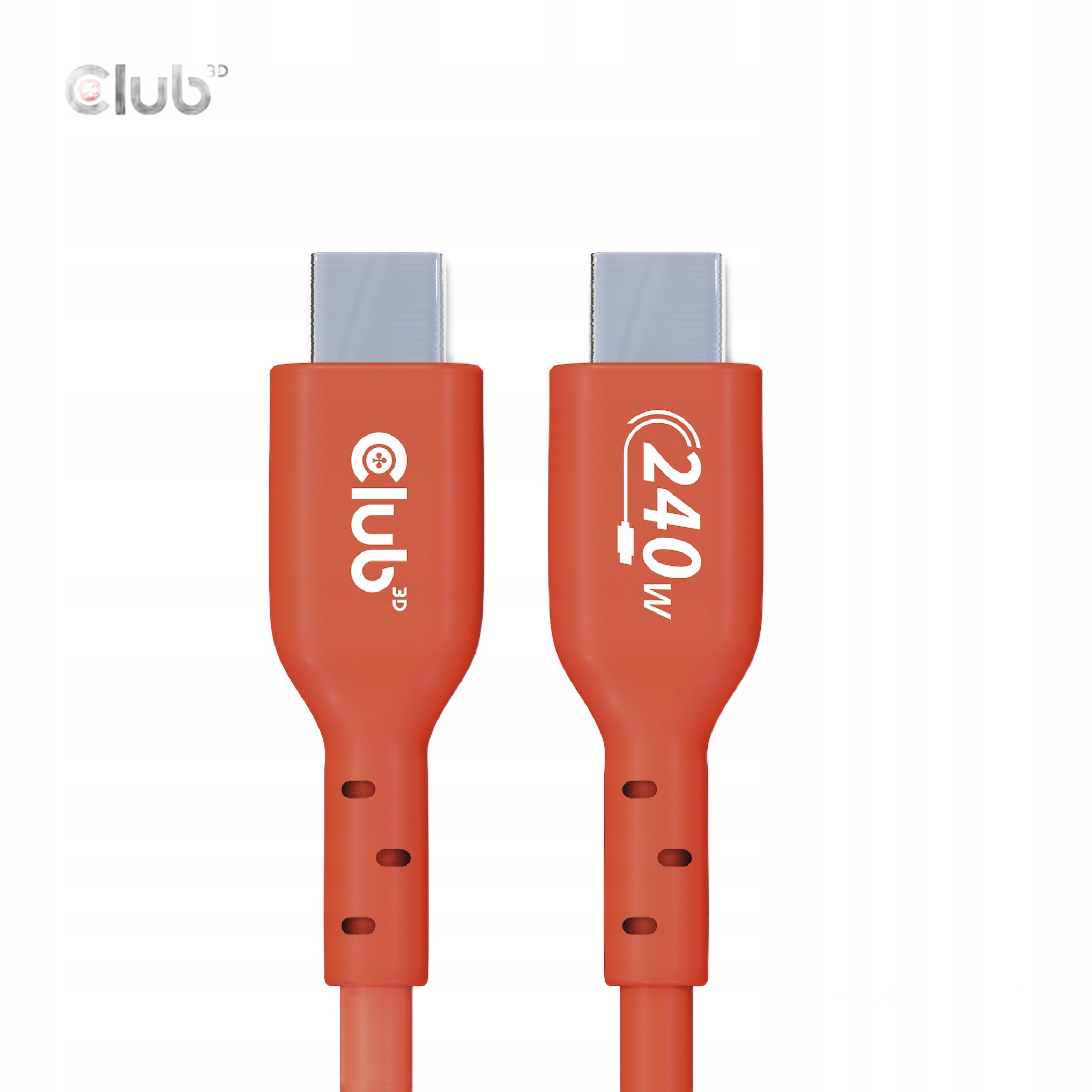 Club3D Kabel Usb-c, Oboustranný Usb-if Certifikovaný data kabel 4m