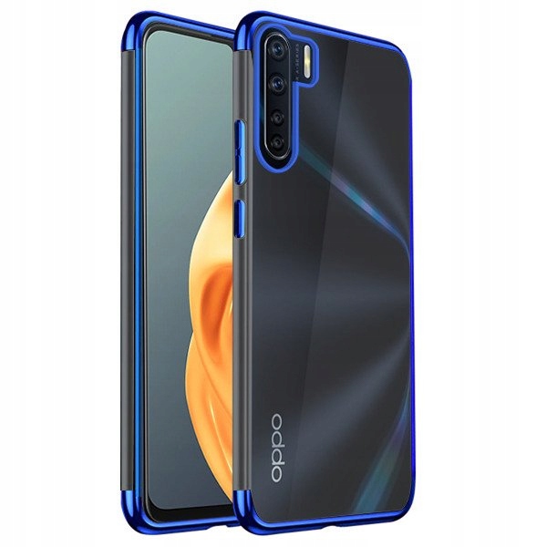 

Etui Żelowe Clear Color Ves + Szkło do Oppo A91