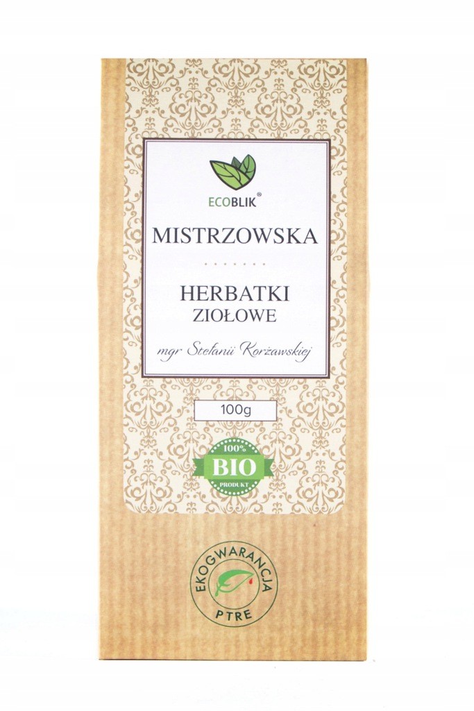 Mistrzowska Herbatka Ziołowa 100G Ecoblik