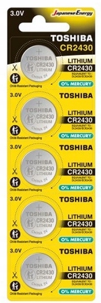 

5x Bateria litowa Toshiba CR2430 DL2430 2430 3V