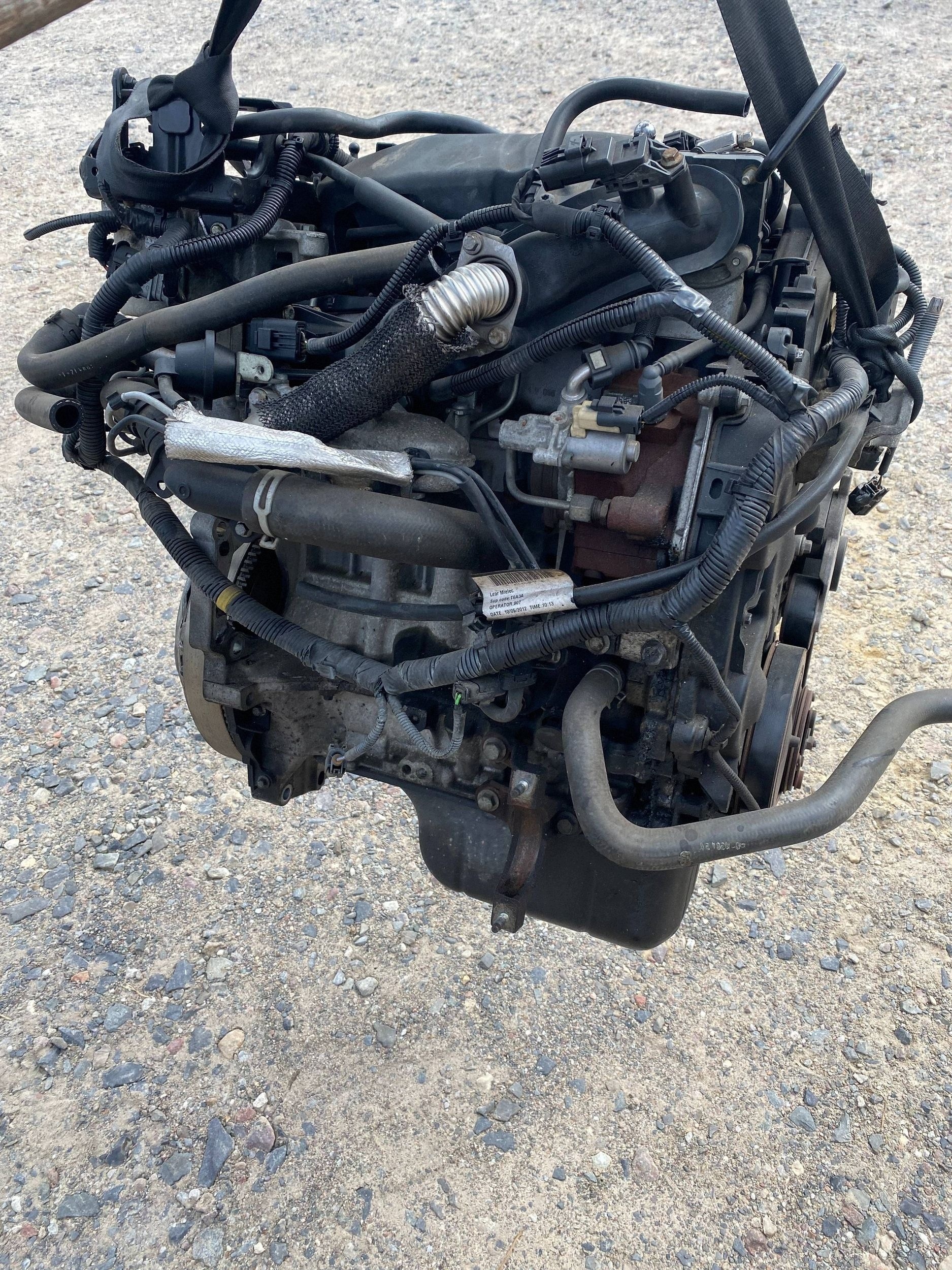 VOLVO C30 LIFT 1.6D V40 S60 complete engine OSPRZET D4162T