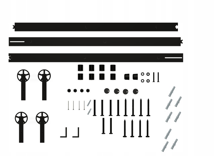 System Drzwi Przesuwnych Loft Zestaw 2,5m Marka Laguna
