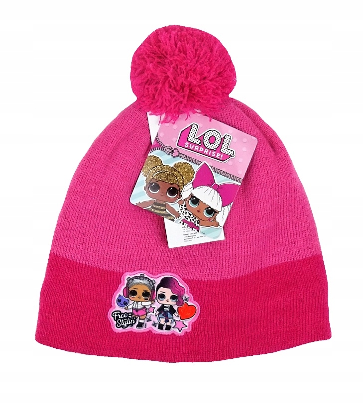 

Lol Surprise czapka ocieplana zimowa pompon r 54