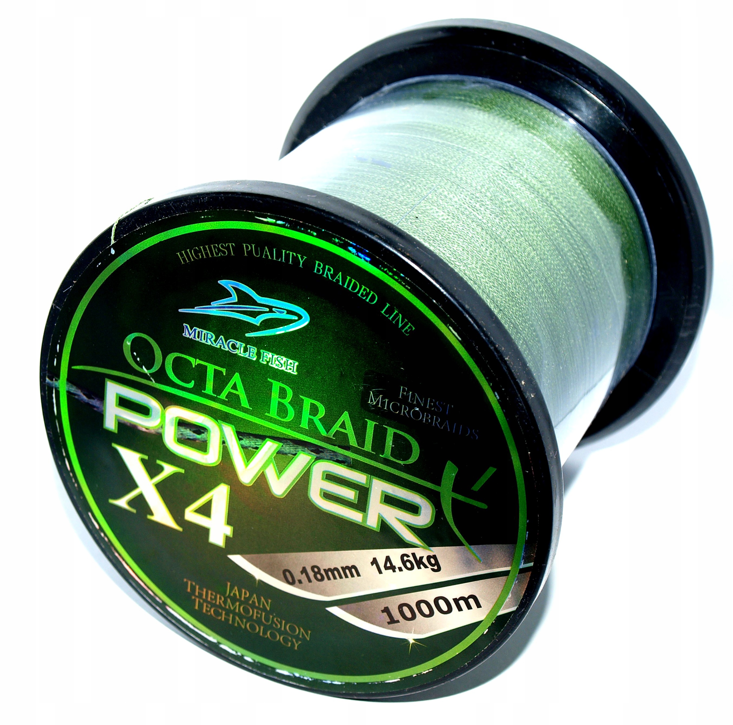 Plecionka uniwersalna 0,18mm 14,6g, 1000m