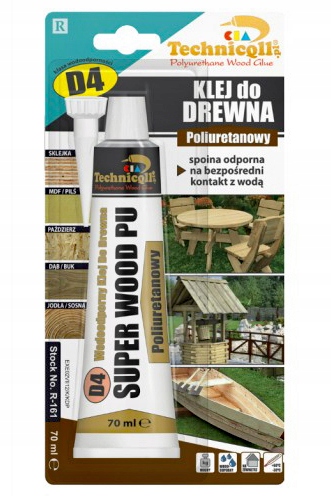 

Klej do drewna poliuretanowy wodoodporny 70ml 161