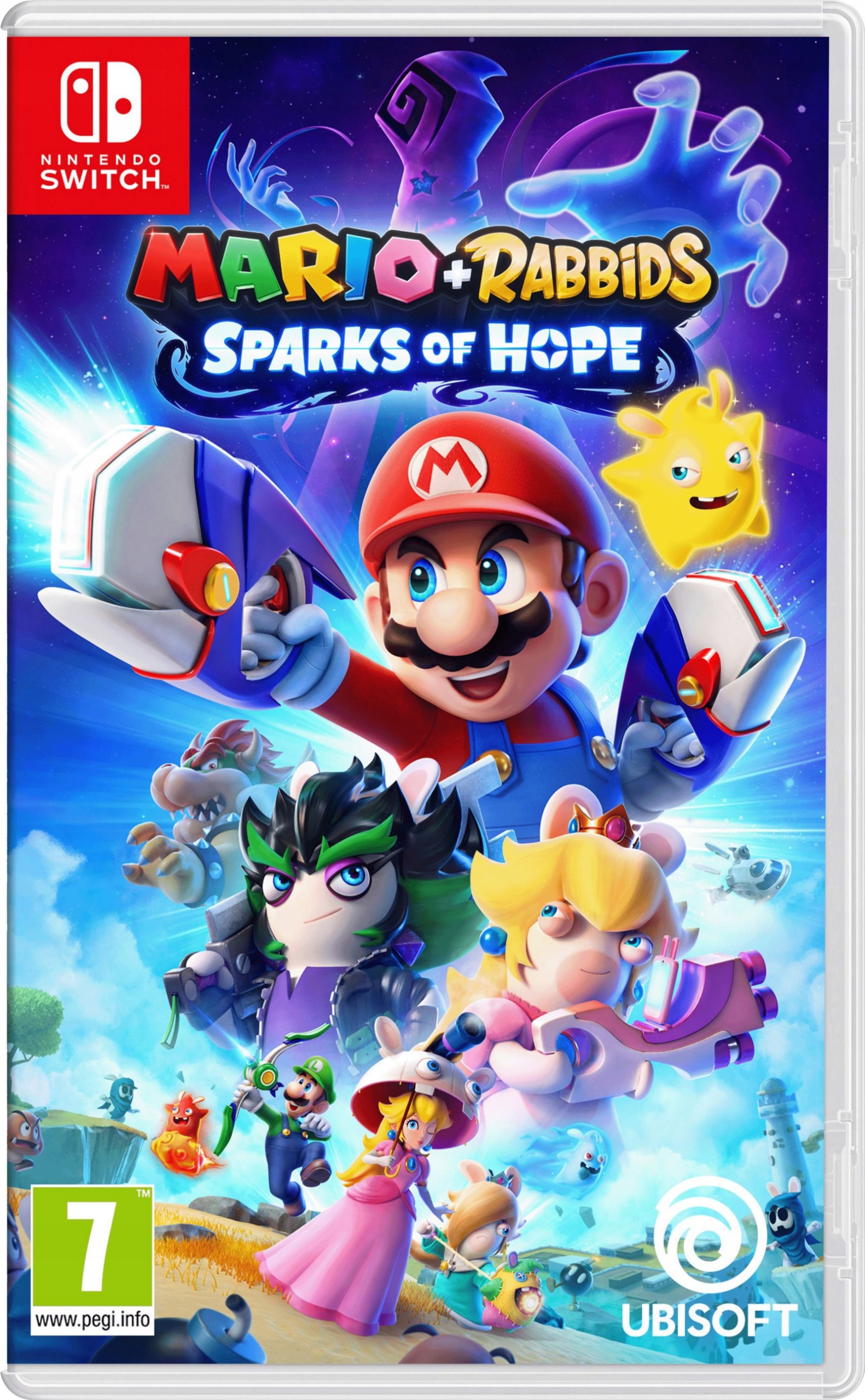 Mario Rabbids Sparks of Hope Nintendo Switch Pudełko z KODem do pobrania