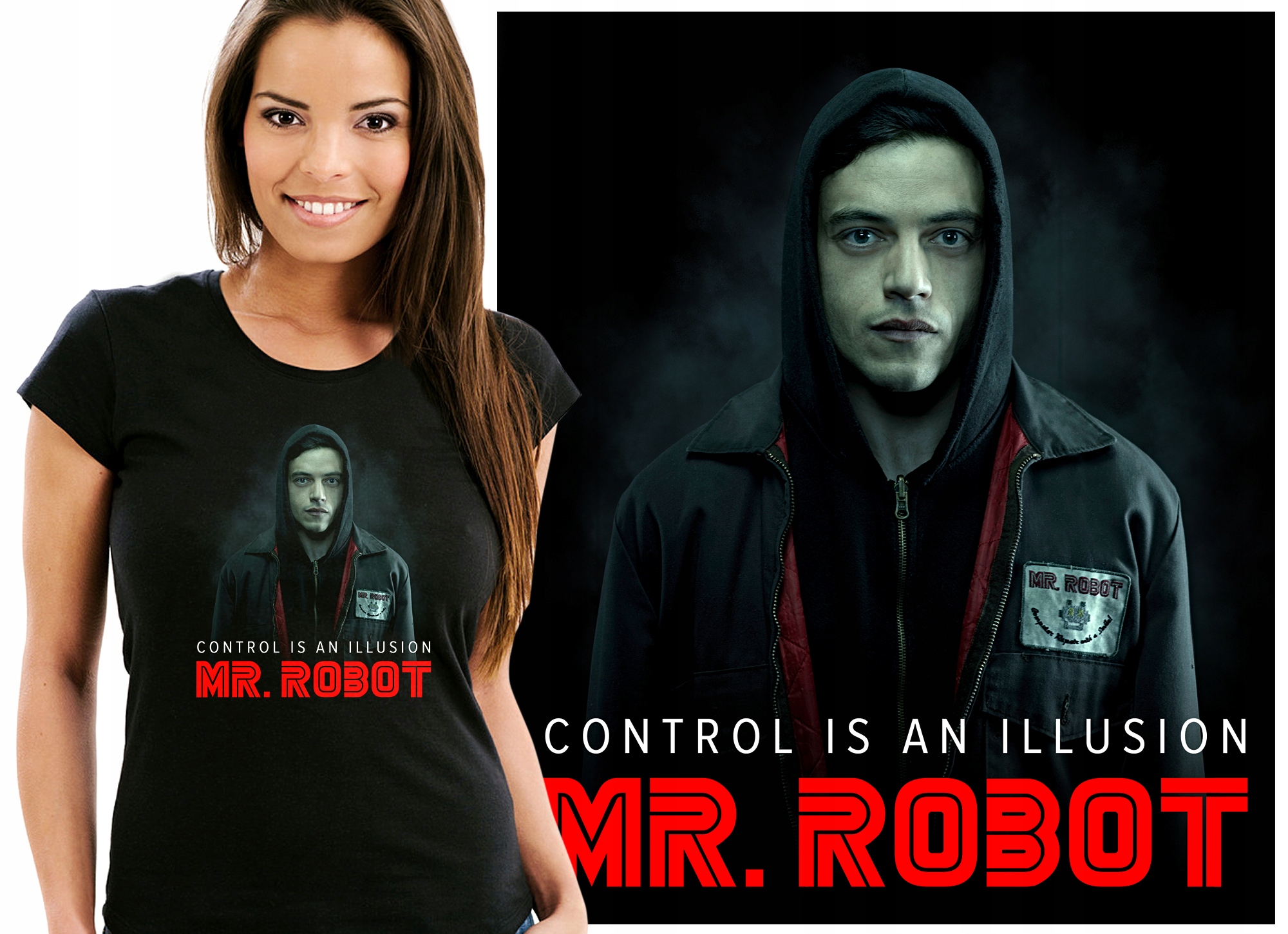 

Mr Robot Elliot Evil Corp Koszulka Damska XL