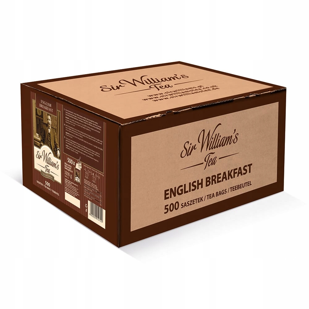 Sir William's Tea English Breakfast 500 szt