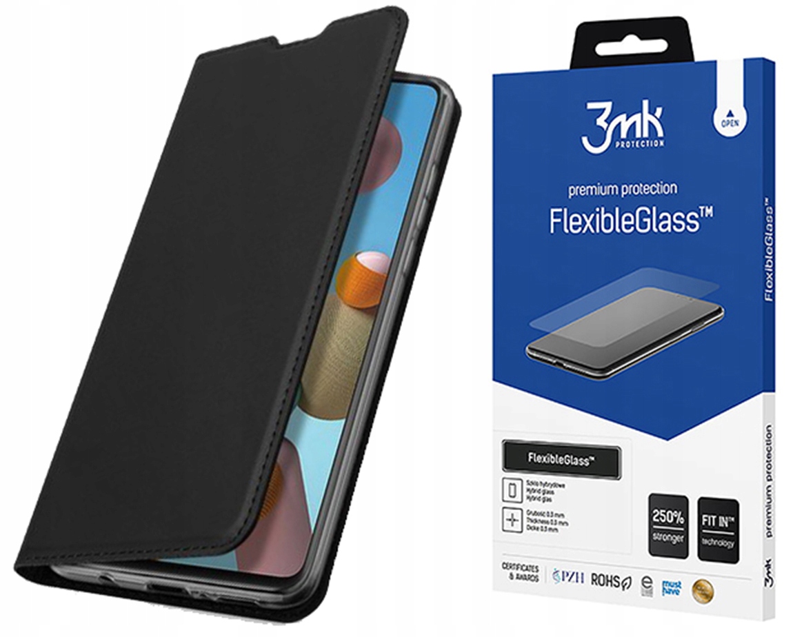 

Etui Portfel do Samsung Galaxy A21 | + szkło 3MK