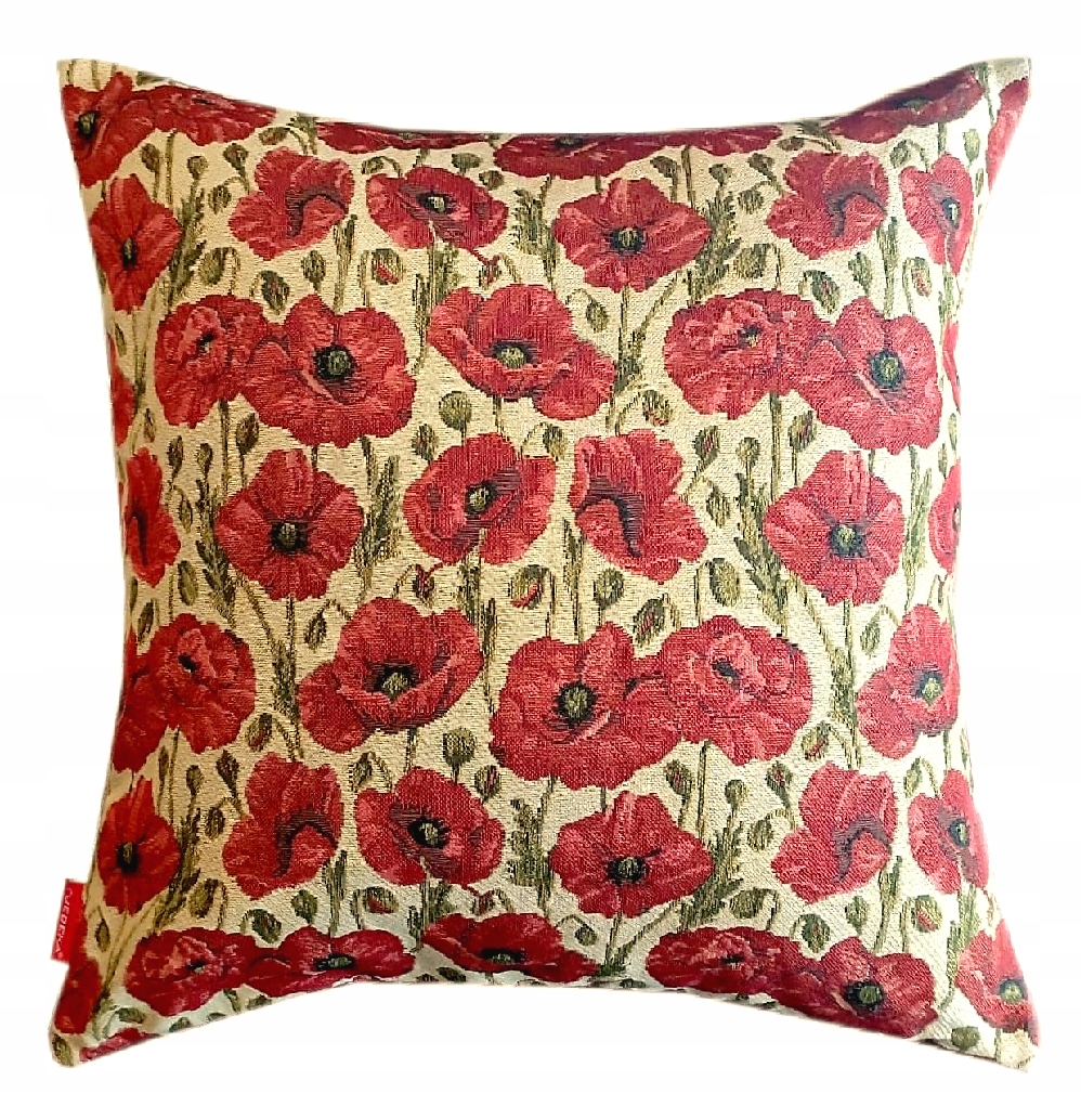 

Poszewka Gobelin 40x40 kwiaty lato maki