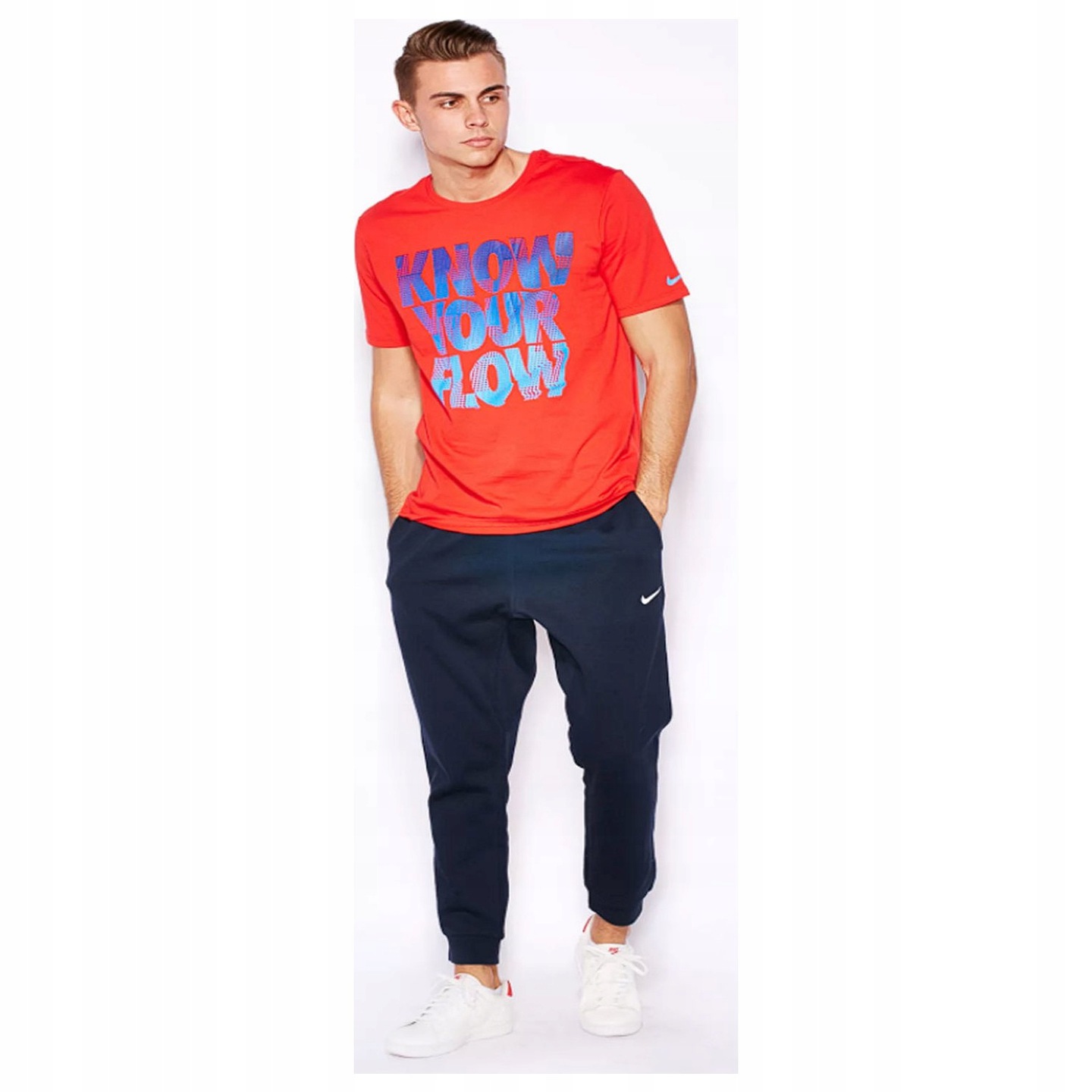 Nike spodnie dresowe męskie joggery M bawełniane Rozmiar L