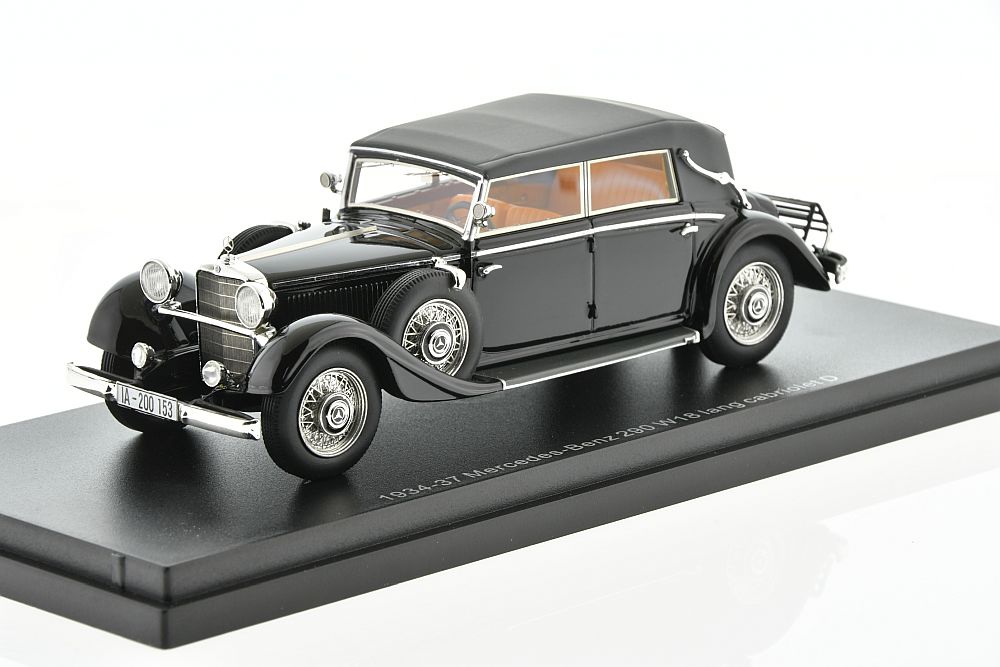 Mercedes 290 W18 Lang Cabriolet 1934-38 1/43 Esval