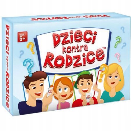 

Dzieci Kontra Rodzice Gra planszowa, rodzinna