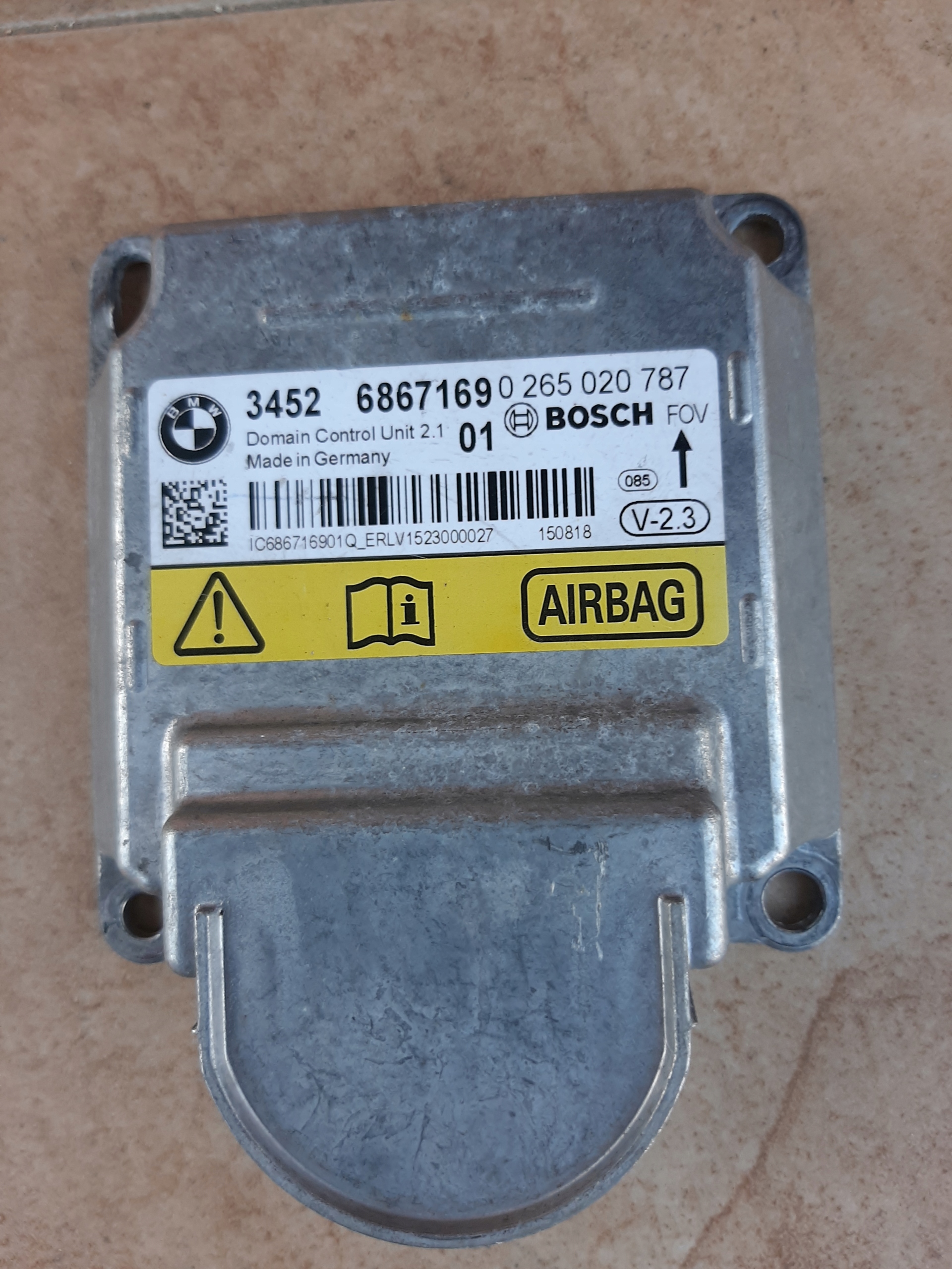 BMW F30 F32 F36 модуль водія ICM 6867169