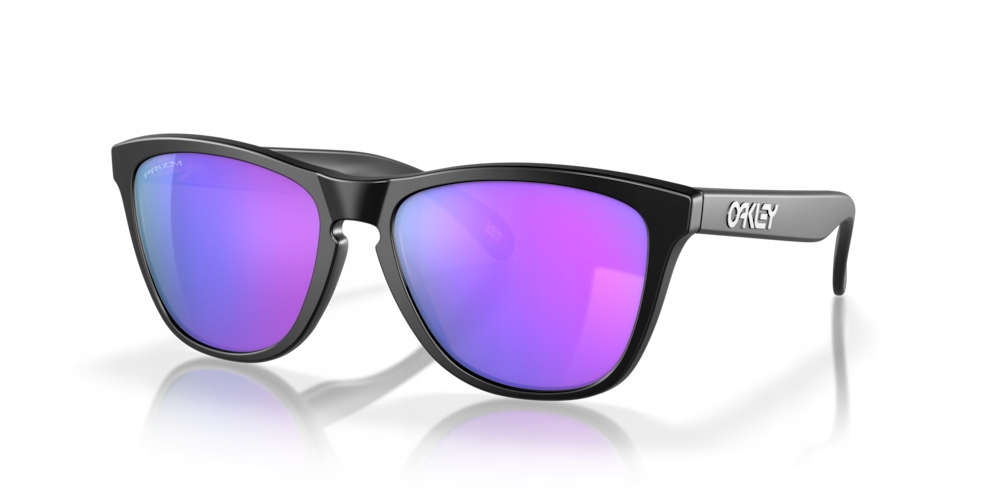 Brýle Oakley Frogskins Matte Black Prizm Violet 9013H6