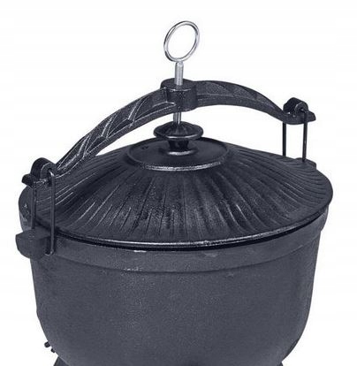 KOCIOŁEK MYŚLIWSKI 8L MG429 ŻELIWNY GRILL GARNEK Kod producenta MG429