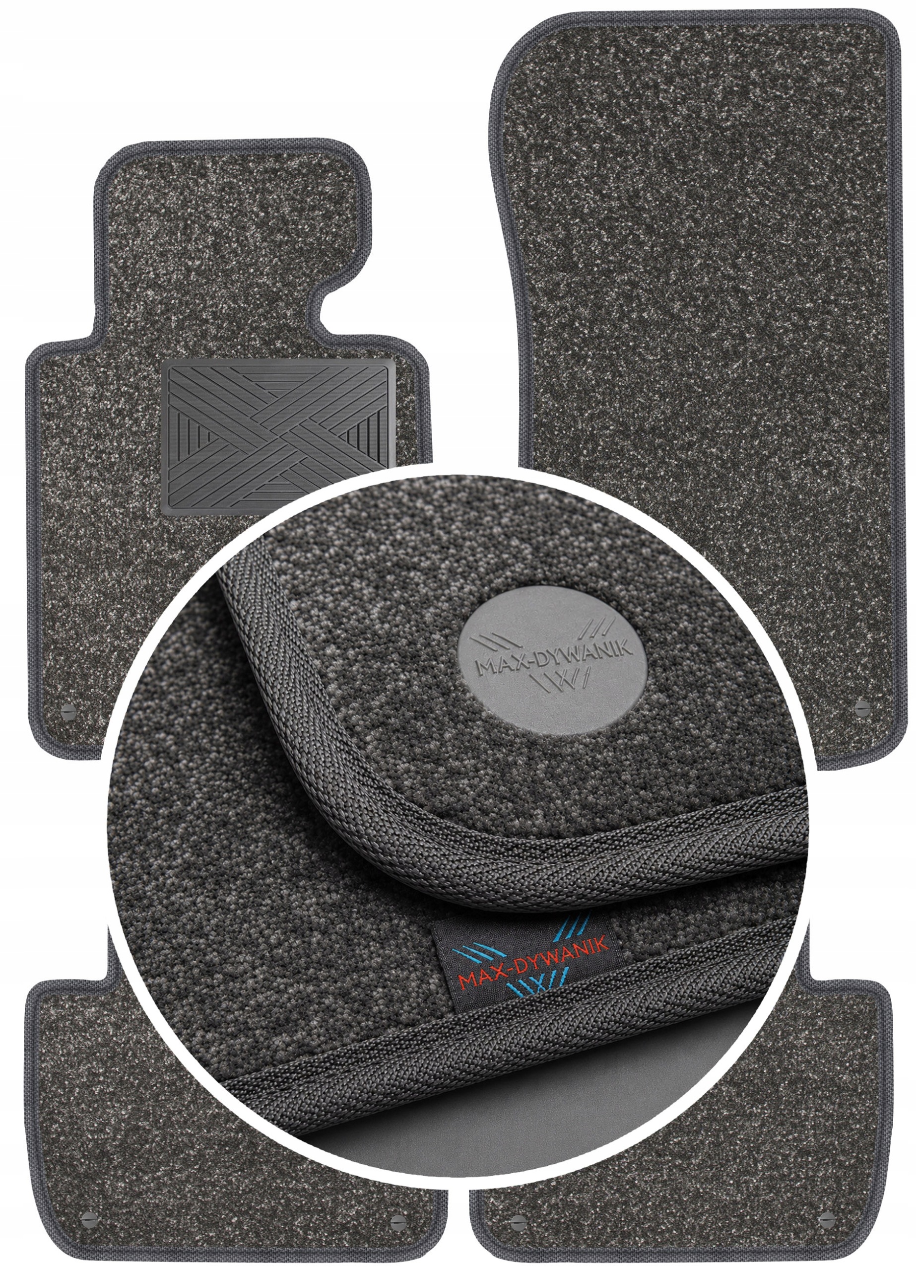 Bmw 3 E46 1998-2006 Koberce do auta Perl-Line 12 mm