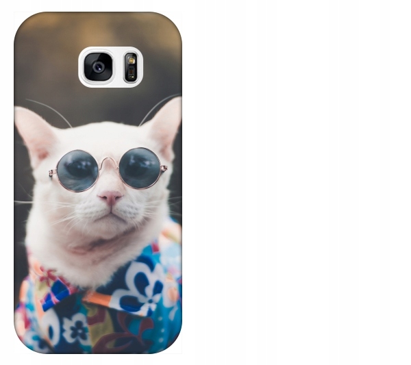 

Etui pokrowiec Samsung Galaxy S7 G930 Kot hipster